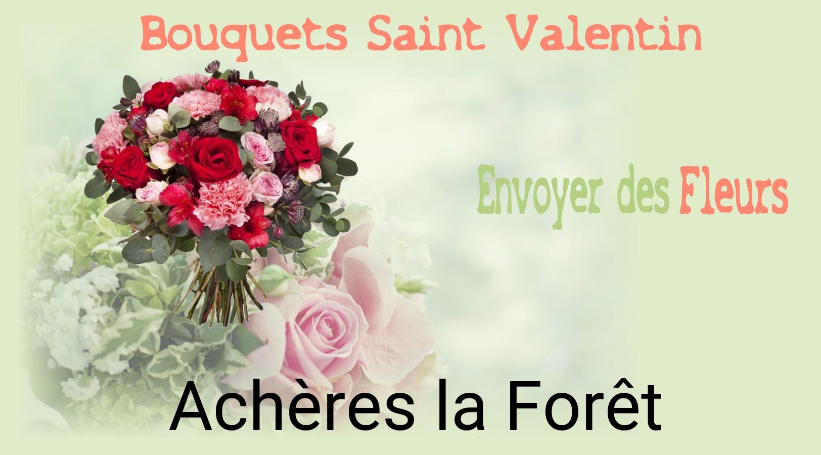 Roses de Saint-Valentin livrées à Achères-la-Forêt